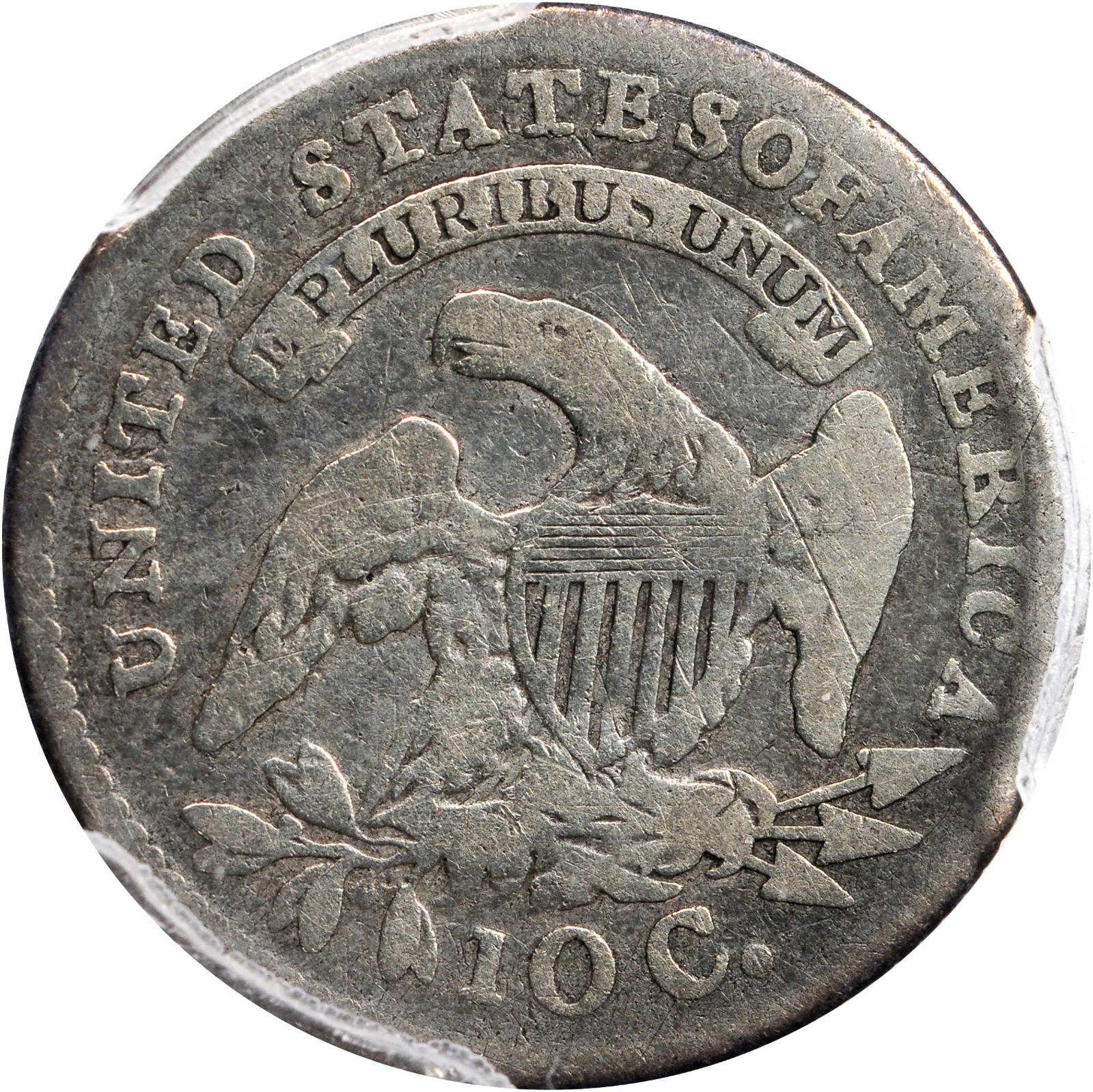 1814 10c STATESOFAMERICA, JR-5, FS-901 G6 CAC thumbnail 2