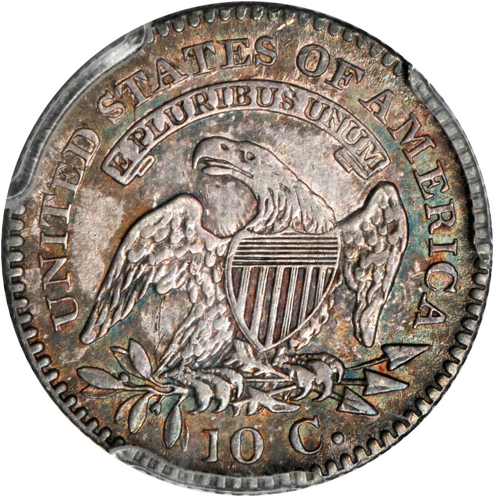 1823/2 10c Small E's, JR-1 VF30 thumbnail 3