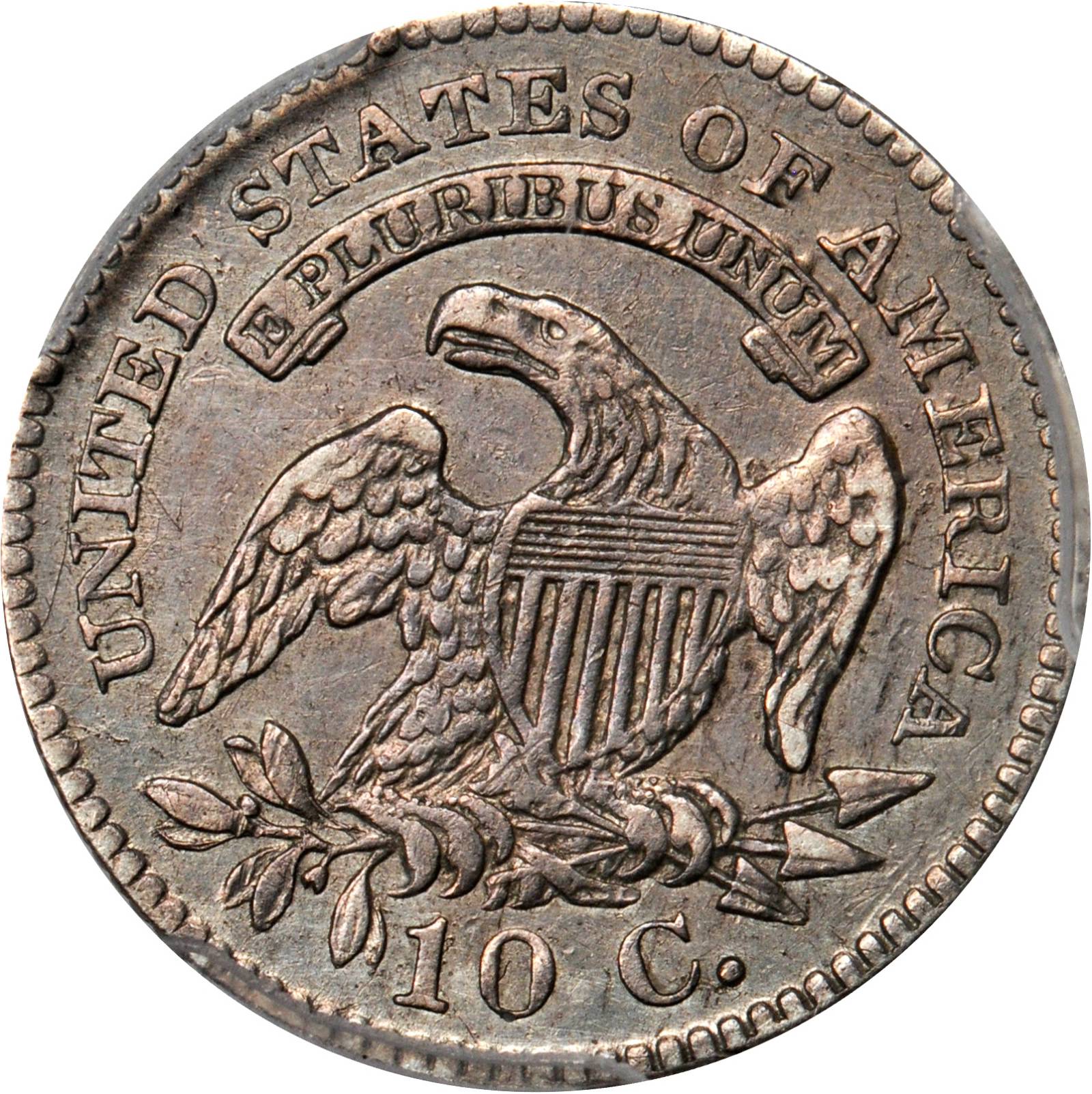 1827/7 10c Pointed Top 1, JR-1 AG3 thumbnail 2