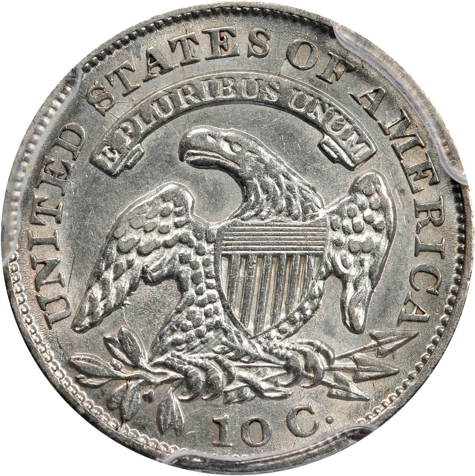 1830 10c Small 10C, JR-2 G6 thumbnail 2