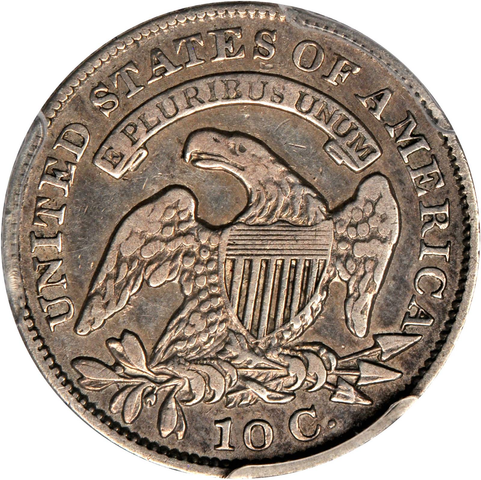 1830 10c Small 10C, JR-2 G6 thumbnail 4