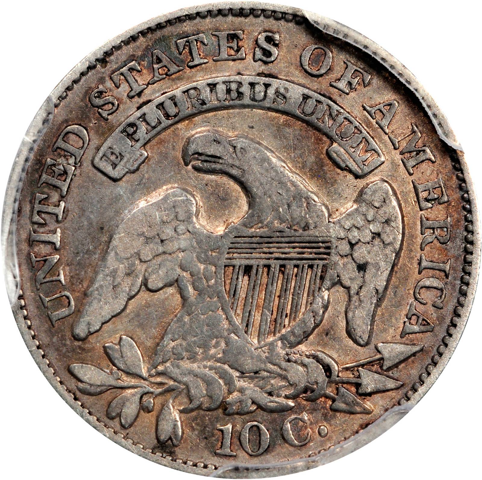 1834 10c Small 4, JR-7 MS67 thumbnail 11