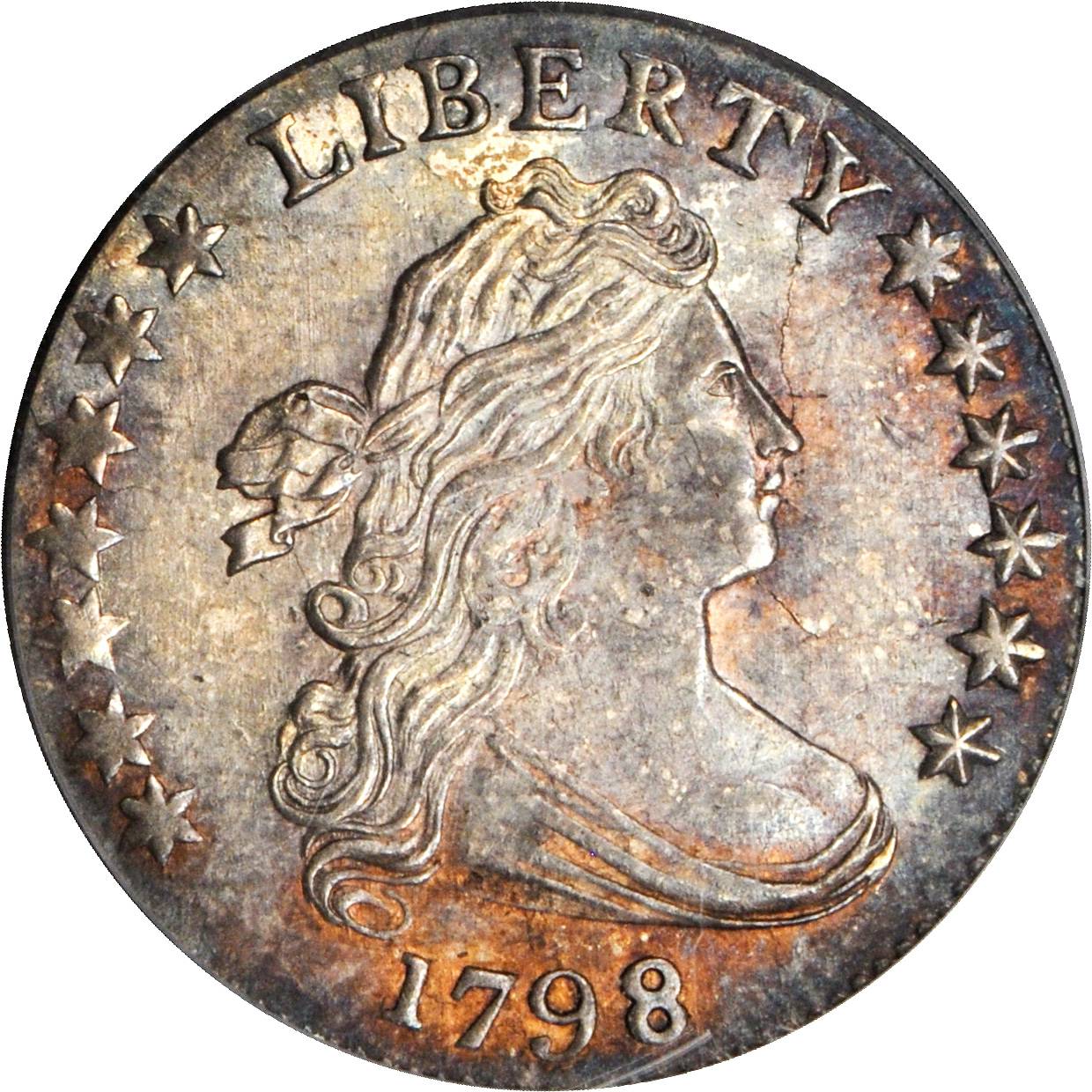 1798 10c Large 8, JR-4 MS thumbnail 16