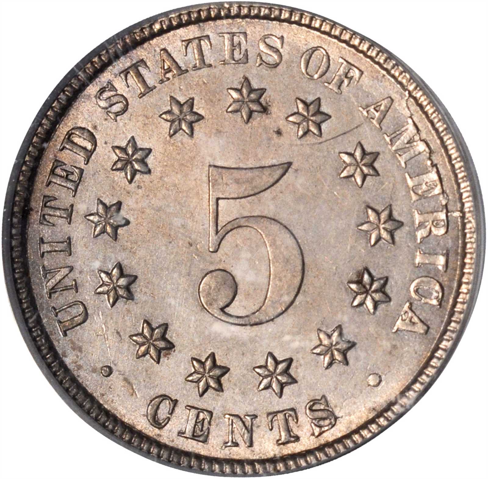 1883/2 5c Shield, Overdate, FS-304 XF45 thumbnail 17