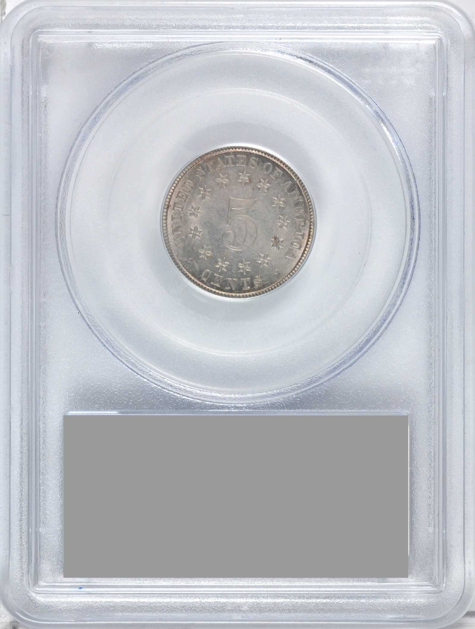 1883/2 5c Shield, Overdate, FS-304 XF45 thumbnail 18