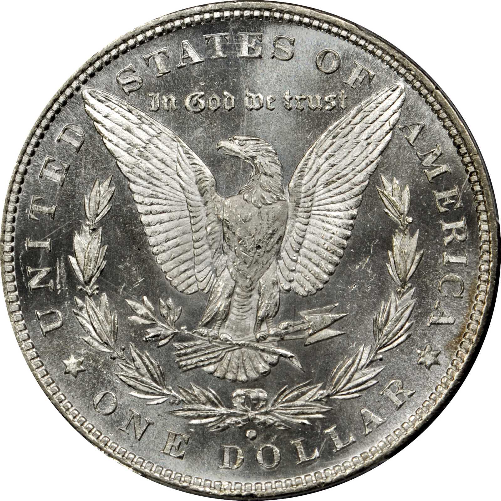 1880-O Morgan Silver Dollar. VAM-4. Top 100 Variety. 80/79 Crossbar. MS-64 DMPL (PCGS).