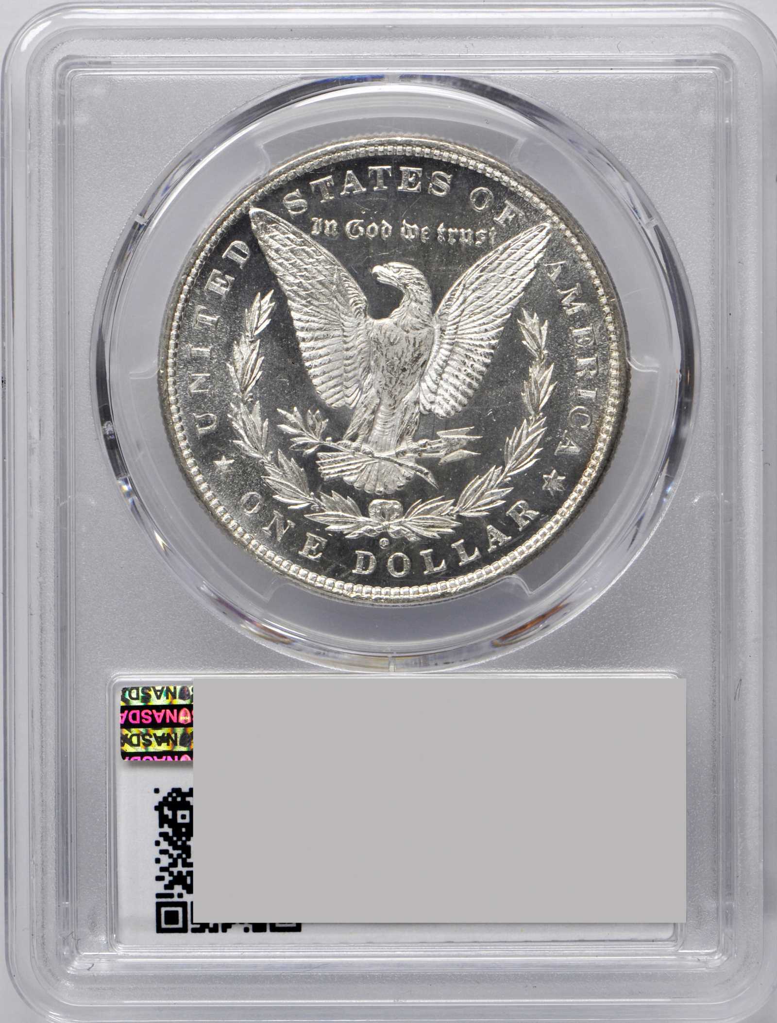 1880/79-O $1  Crossbar, VAM-4 MS DMPL MS62 DMPL thumbnail 14