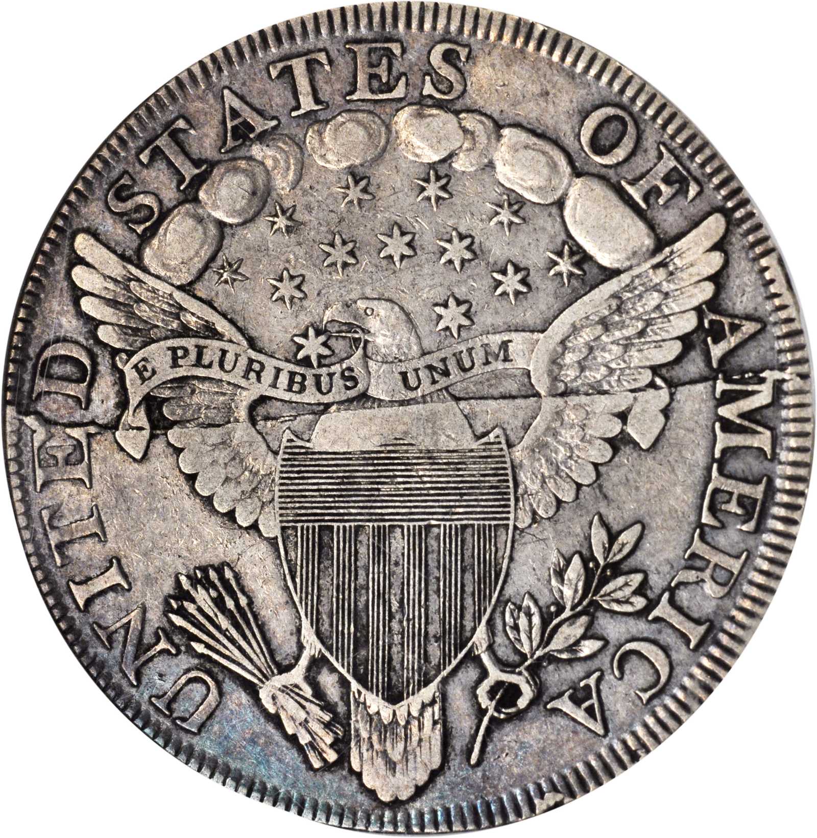 1799 $1  7x6 Stars, B-22, BB-168 AG3 thumbnail 4
