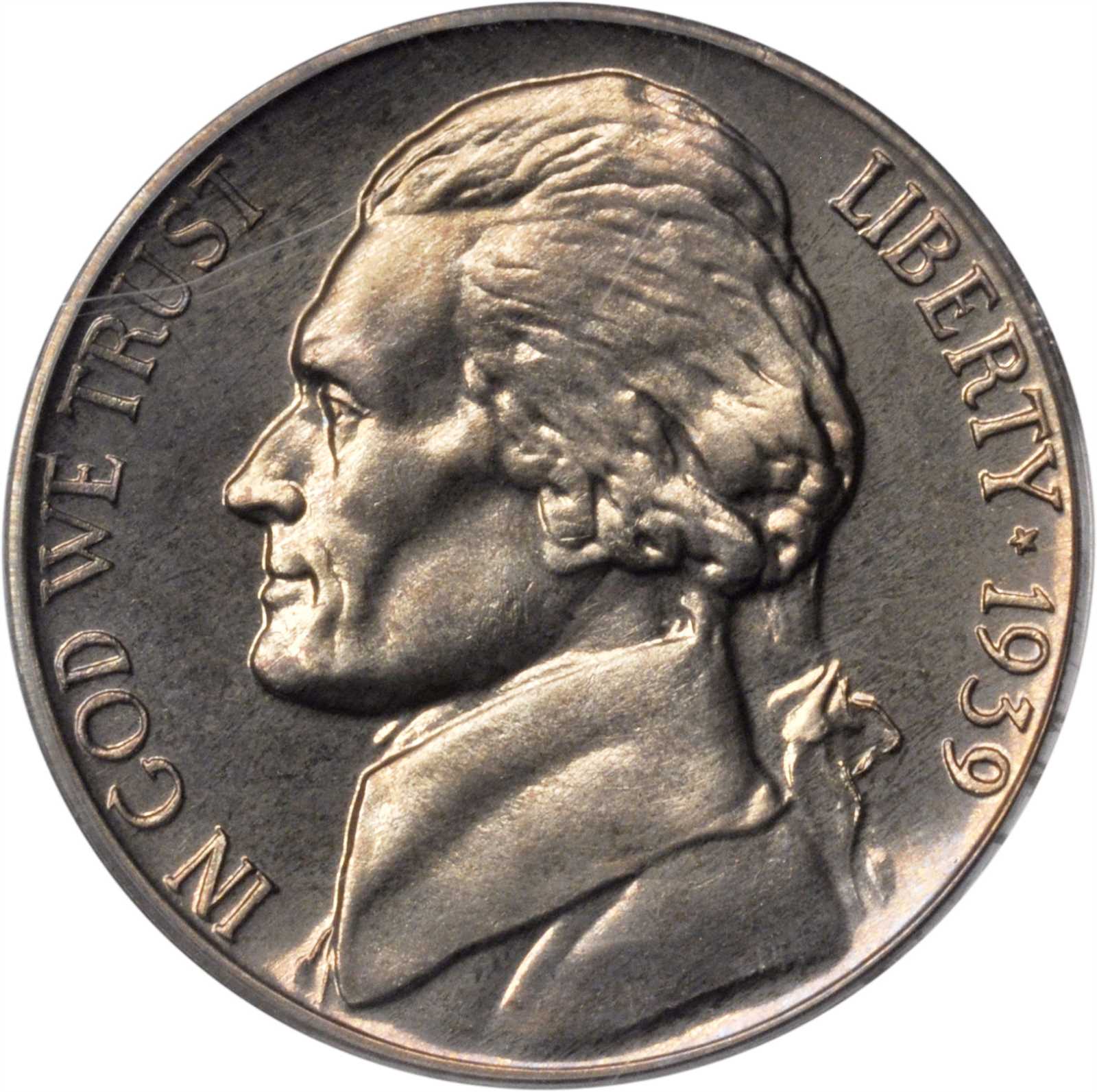 1939 Jefferson Nickel. FS-901. Reverse of 1940. Proof-65 (PCGS). CAC.
