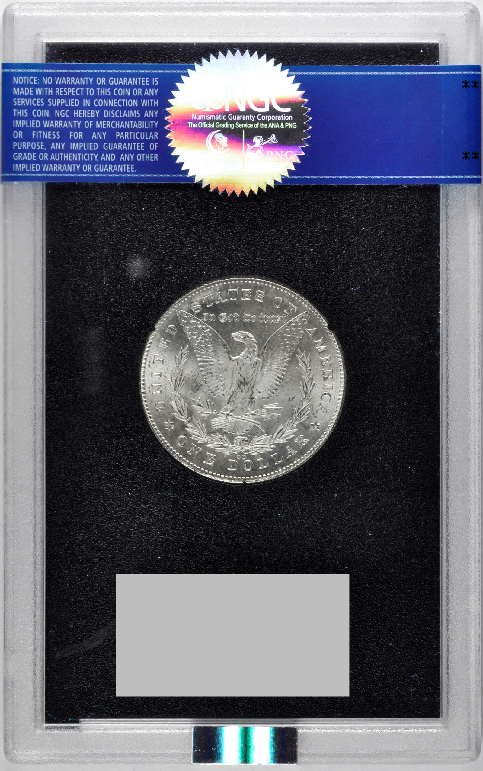 1880-CC $1  GSA Hoard, Reverse of 1878, 8/7, VAM-7 MS60 thumbnail 7