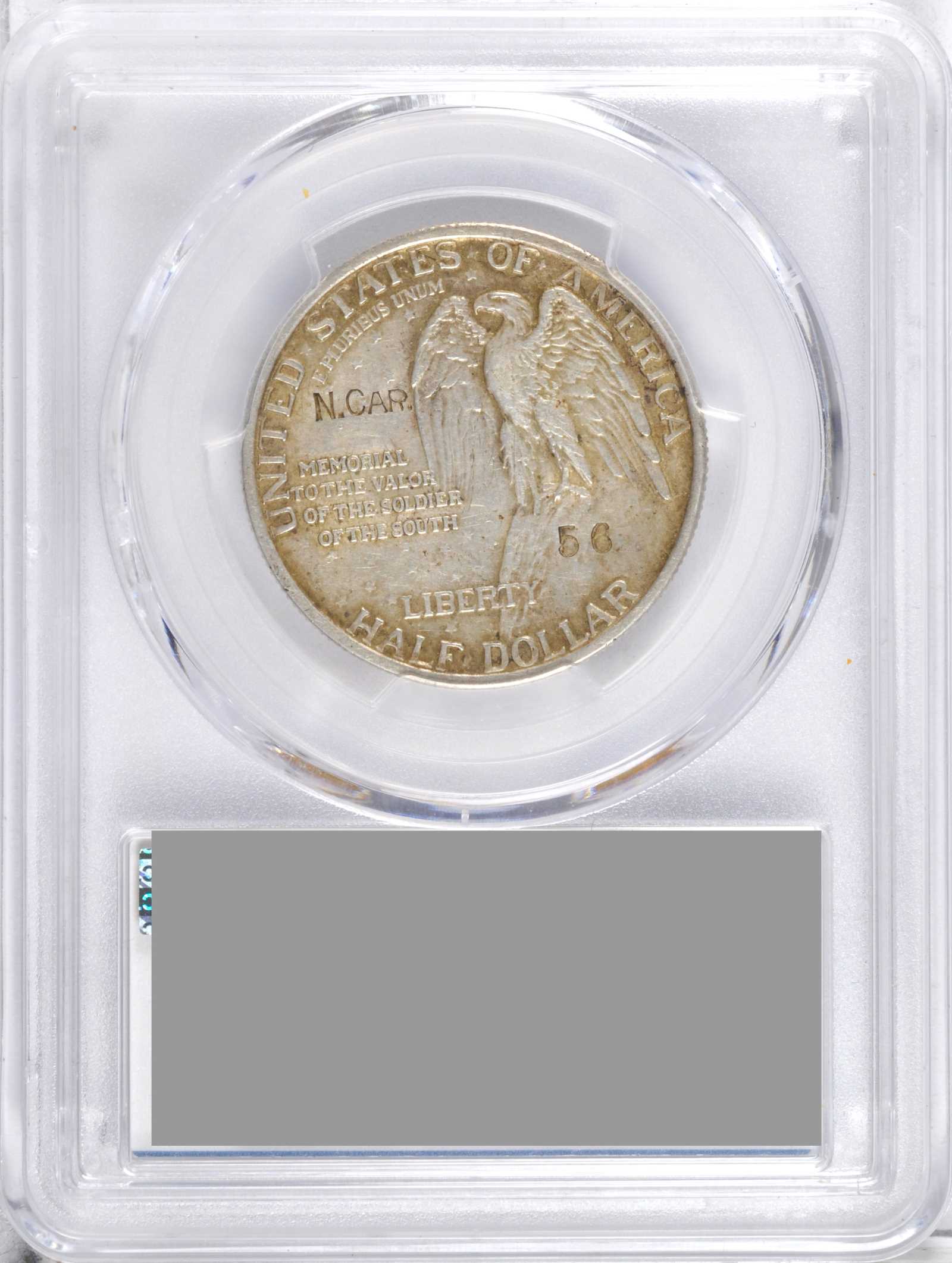 1925 50c Stone Mountain, N.CAR. Counterstamp AU53 thumbnail 13