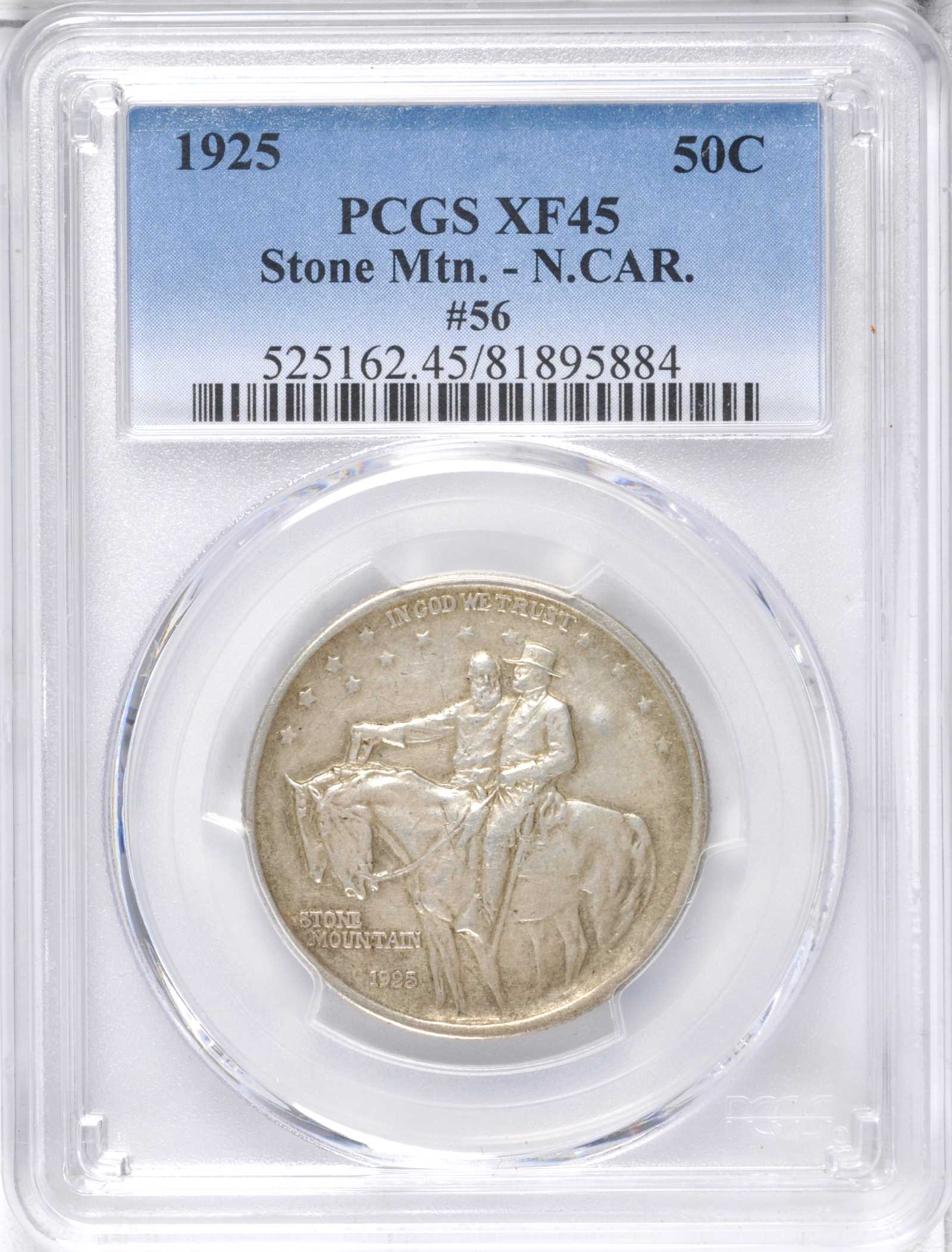 1925 50c Stone Mountain, N.CAR. Counterstamp AU53 thumbnail 14