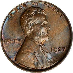 image for: 1927 Lincoln Cent. FS-101. Doubled Die Obverse. MS-64 BN (PCGS). CAC.