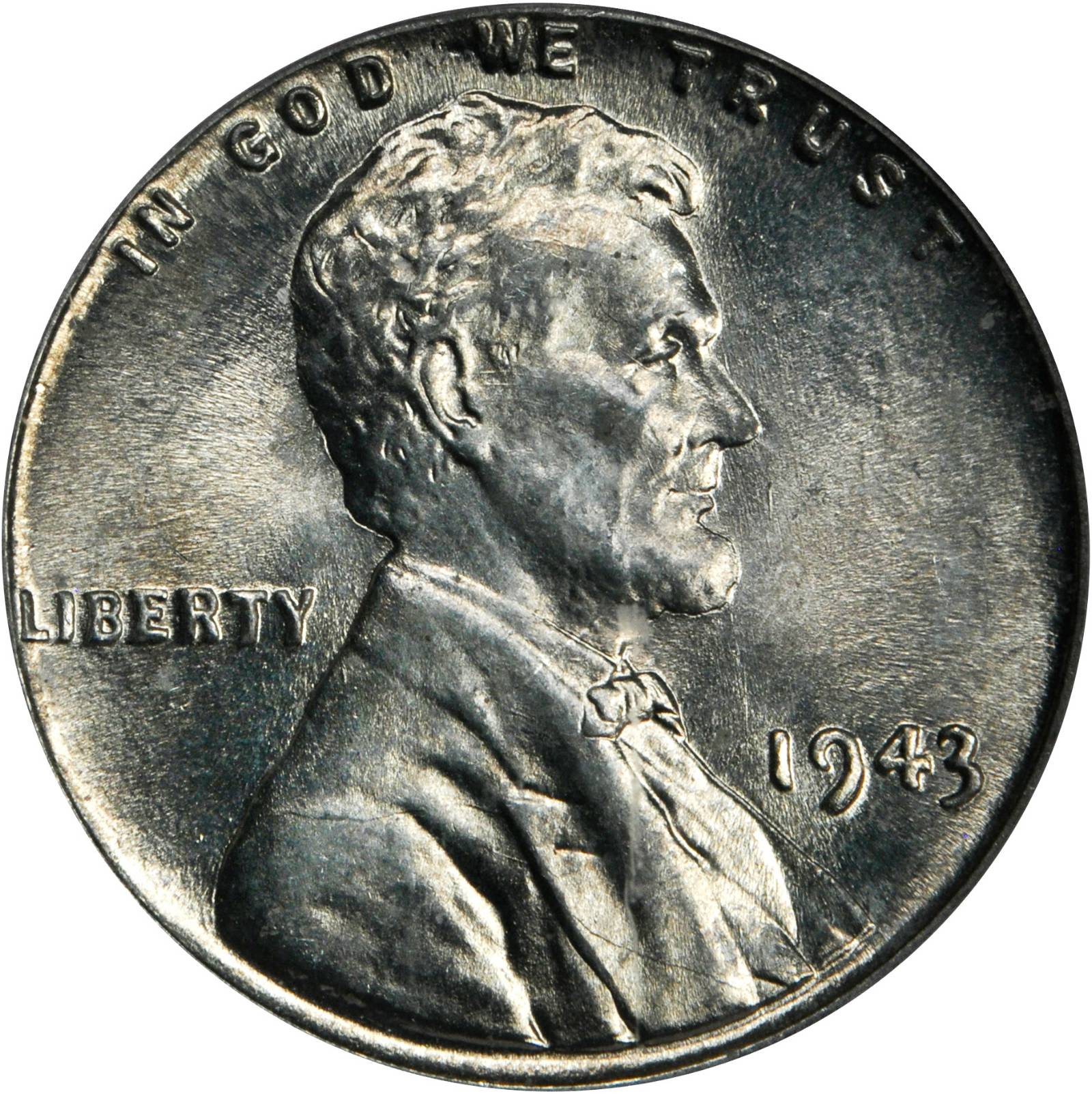 1943 Lincoln Cent. FS-101. Doubled Die Obverse. MS-65 (PCGS). CAC.