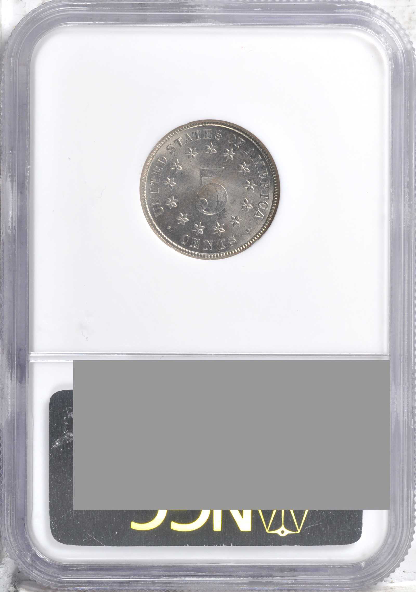1883/2 5c Shield, Overdate, FS-302 VF25 thumbnail 21