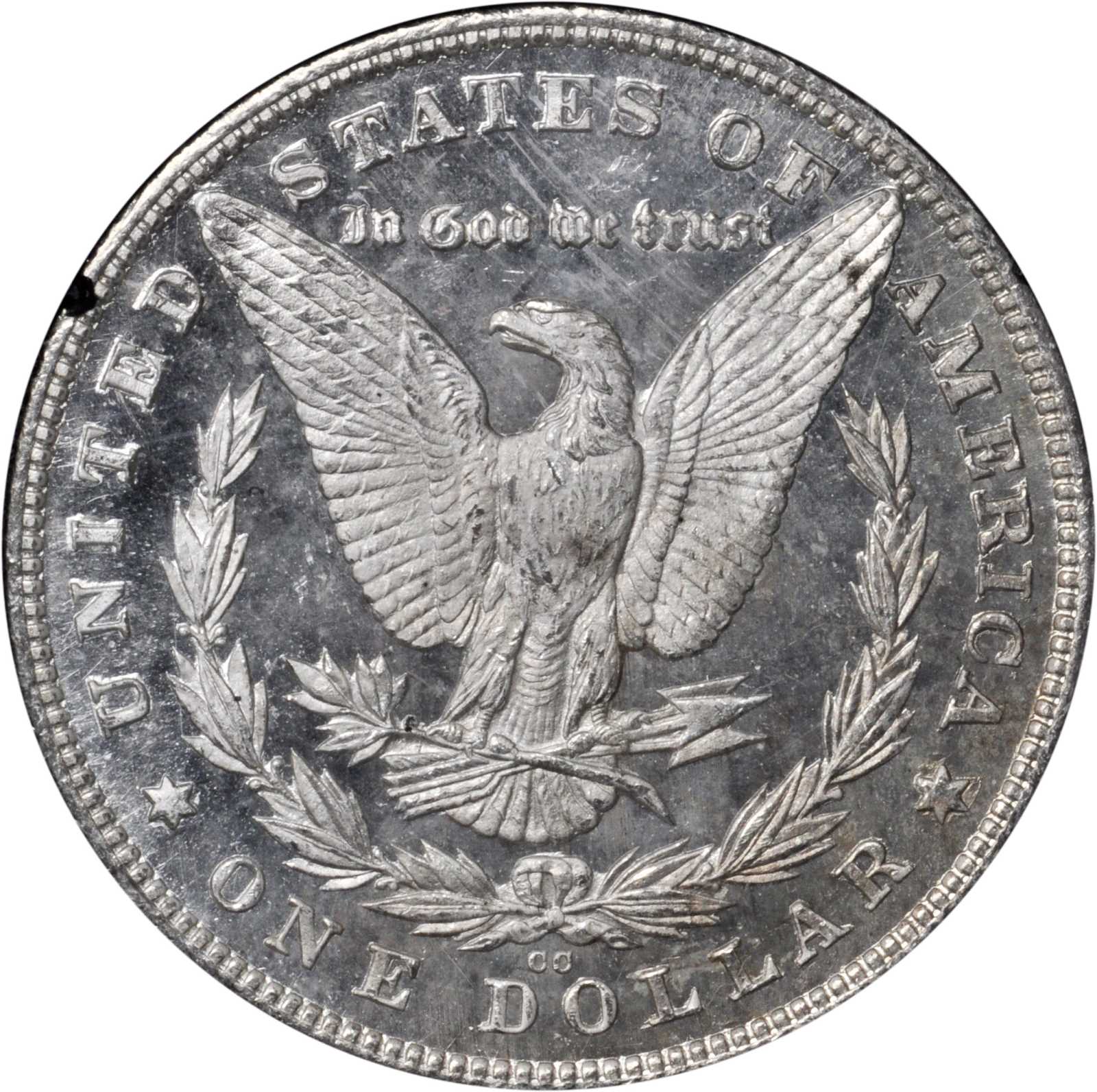1880-CC $1  GSA Hoard, 8/High 7 MS PL MS63 PL thumbnail 2