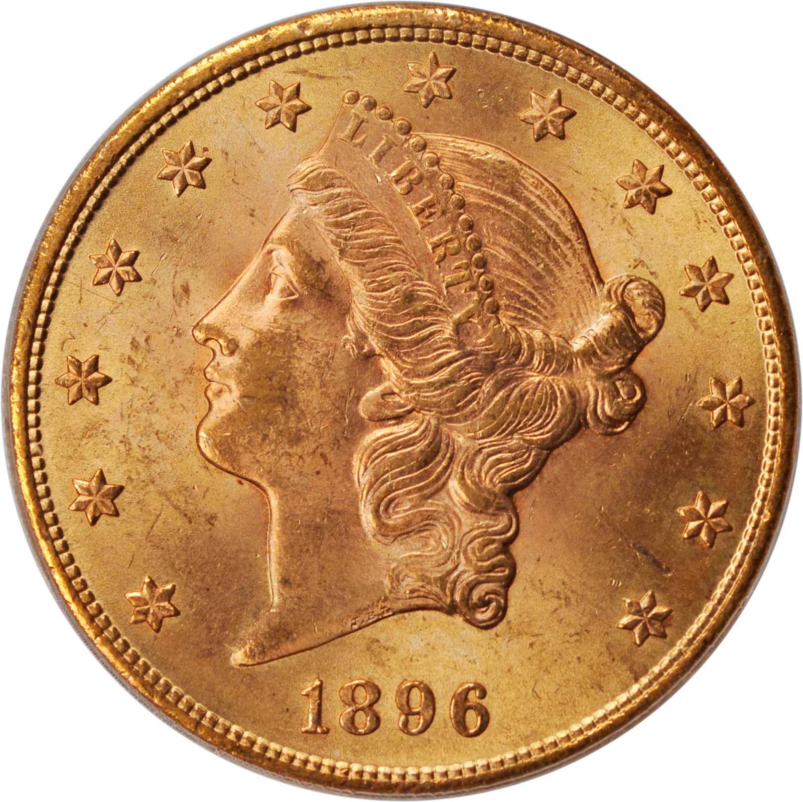 1896 $20  Repunched Date, FS-301 MS thumbnail 15