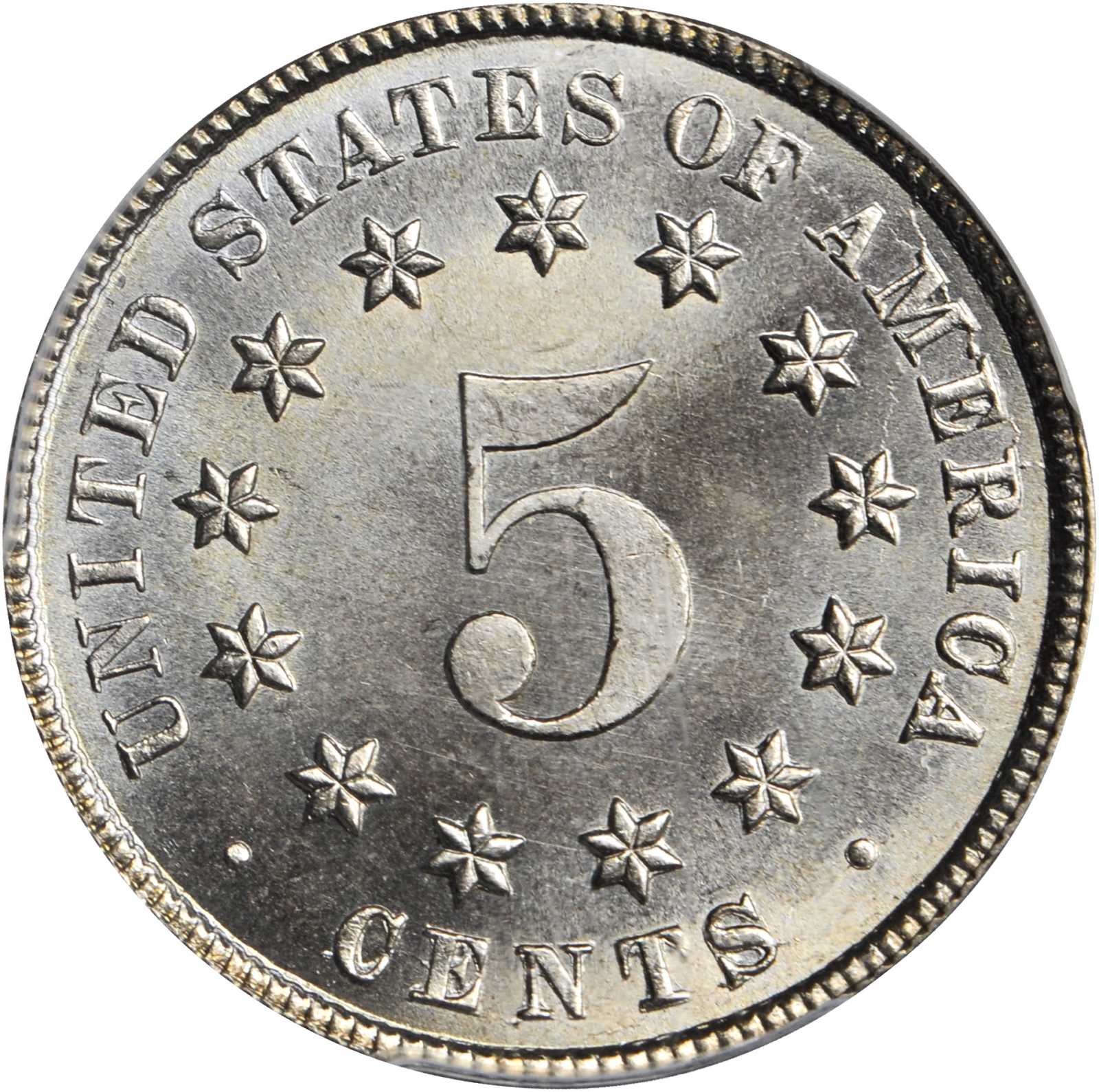 1883/2 5c Shield, Overdate, FS-304 XF45 thumbnail 13