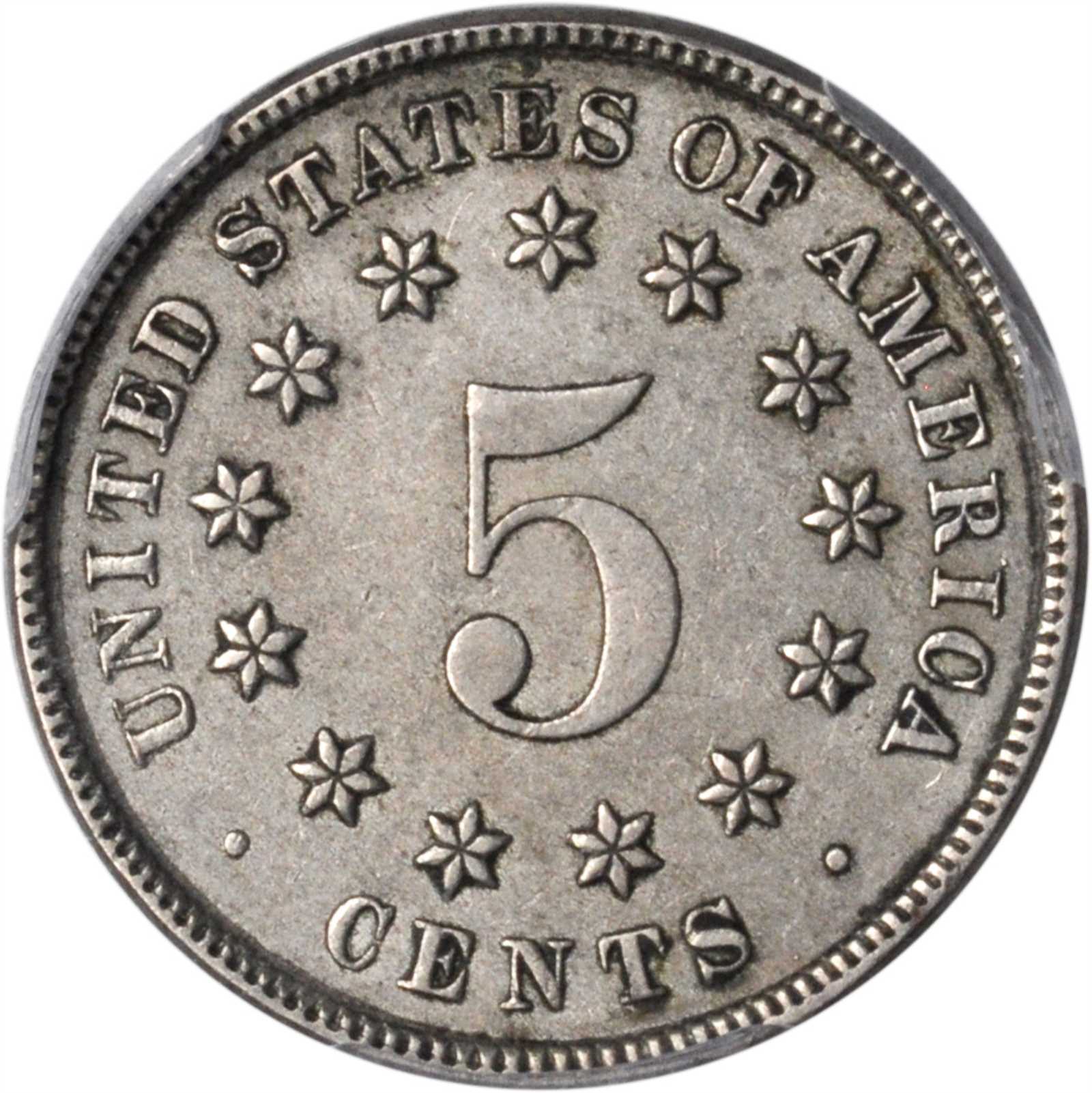 1883/2 5c Shield, Overdate, FS-301 VF30 thumbnail 11