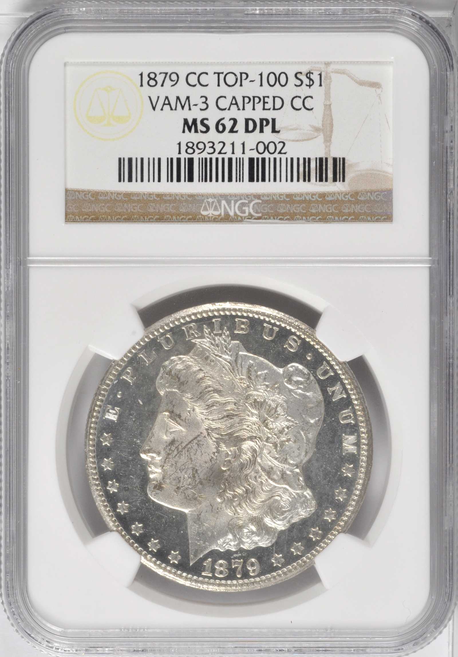 1879-CC $1  Capped Die MS DMPL MS65 DMPL thumbnail 22