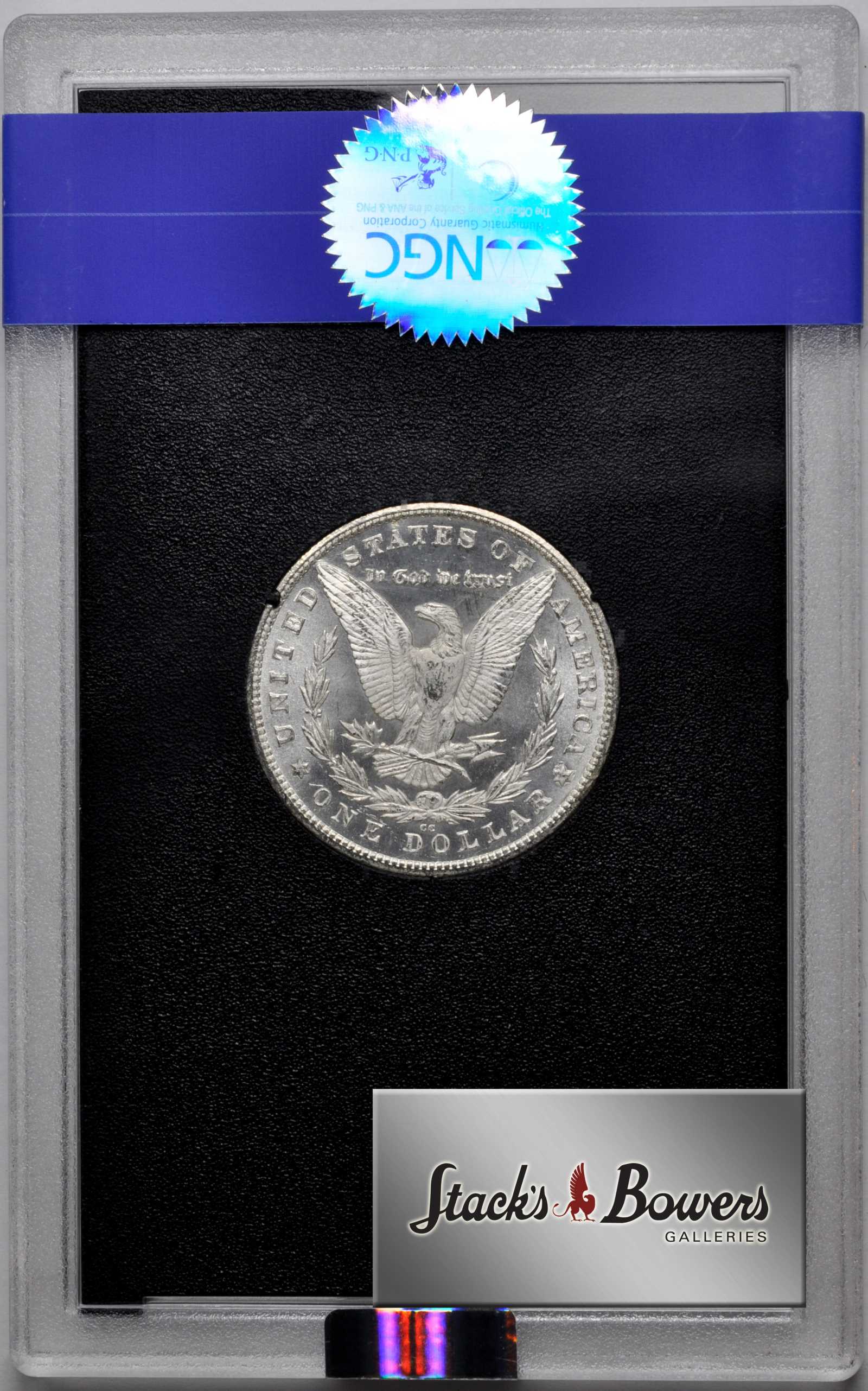1880-CC $1  GSA Hoard, 8/High 7 MS64 CAC thumbnail 7