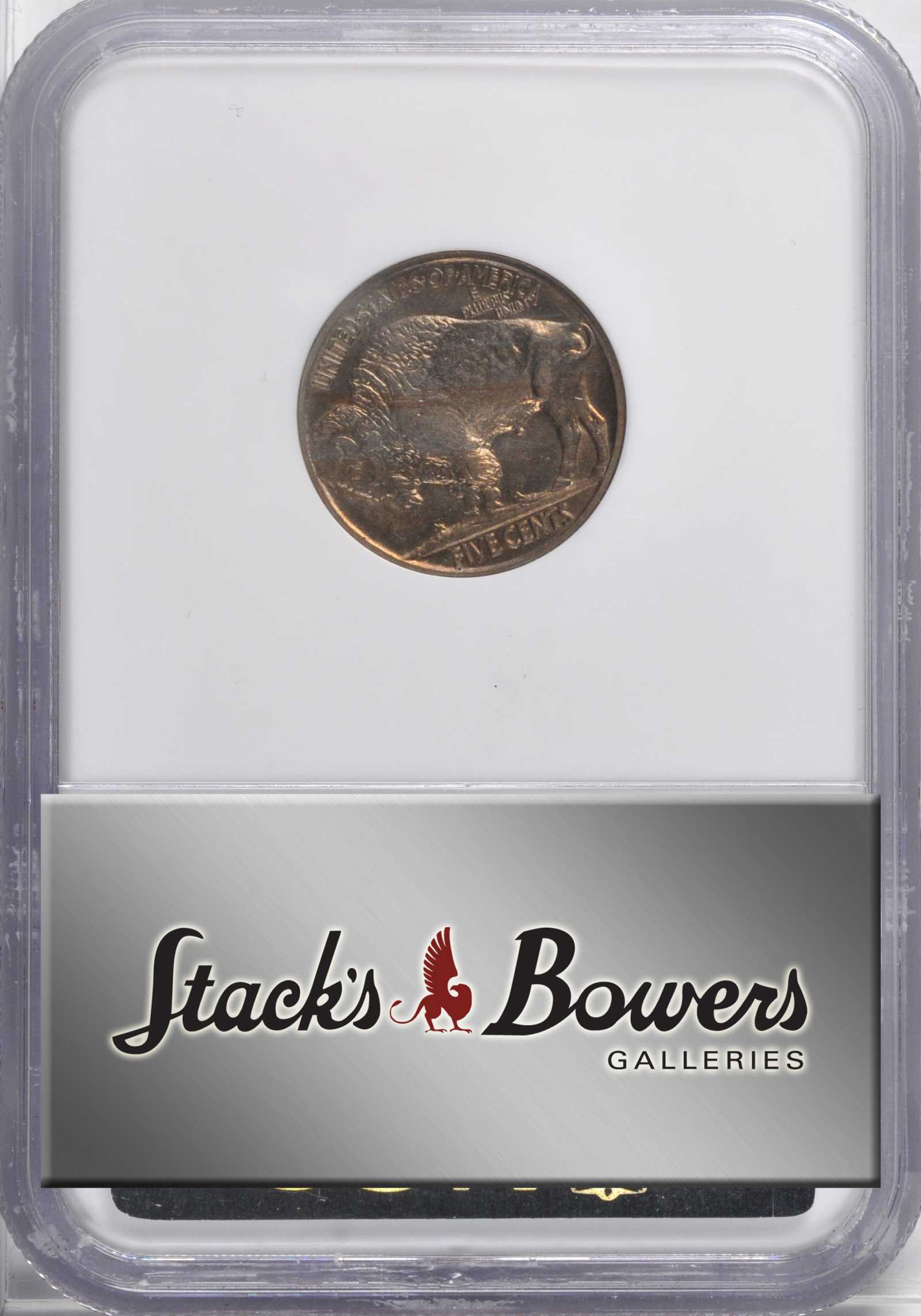1913 5c Buffalo, Type 2, DDR, FS-1801 MS60 thumbnail 5