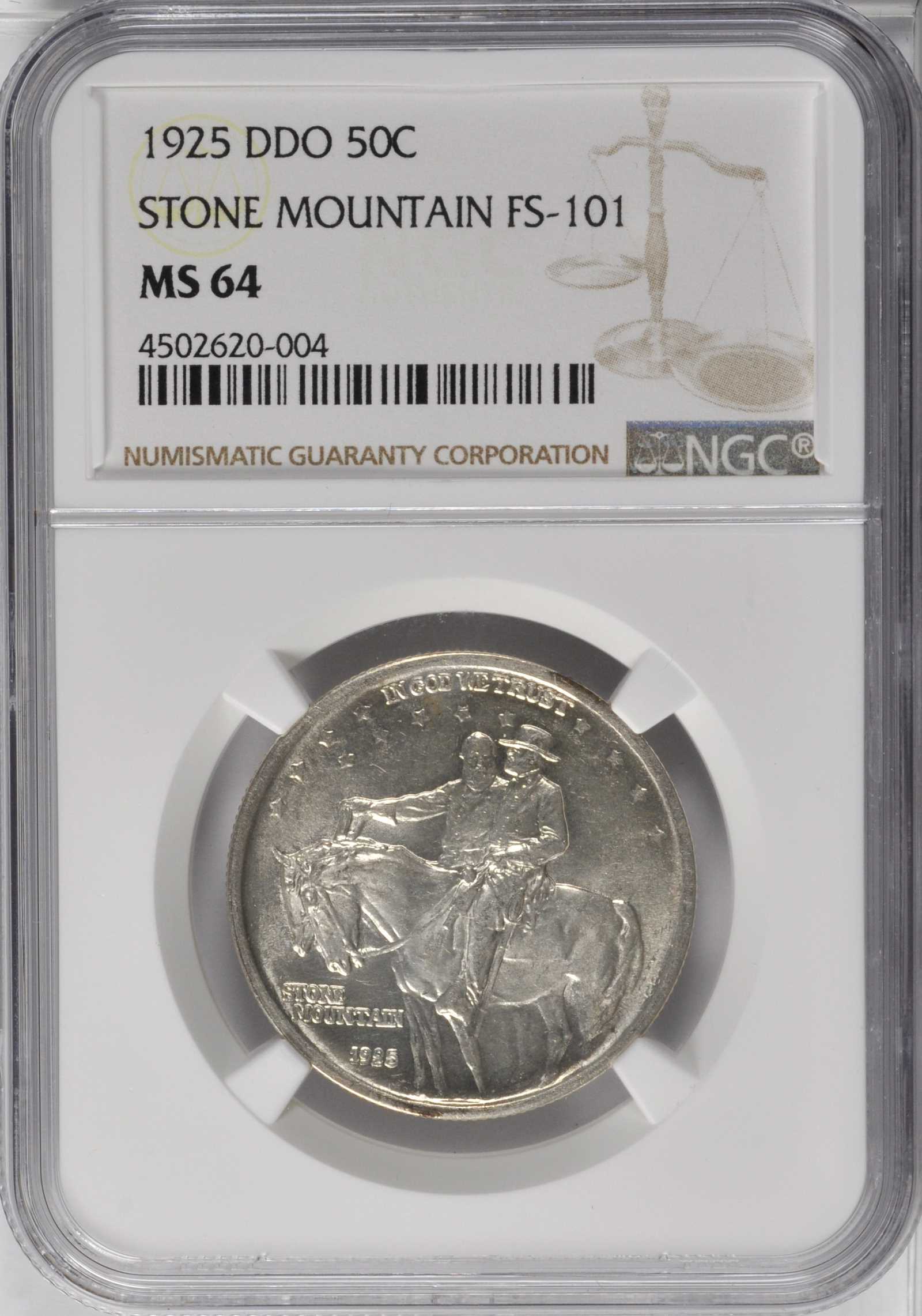 1925 50c Stone Mountain, DDO, FS-101 AU50 thumbnail 17