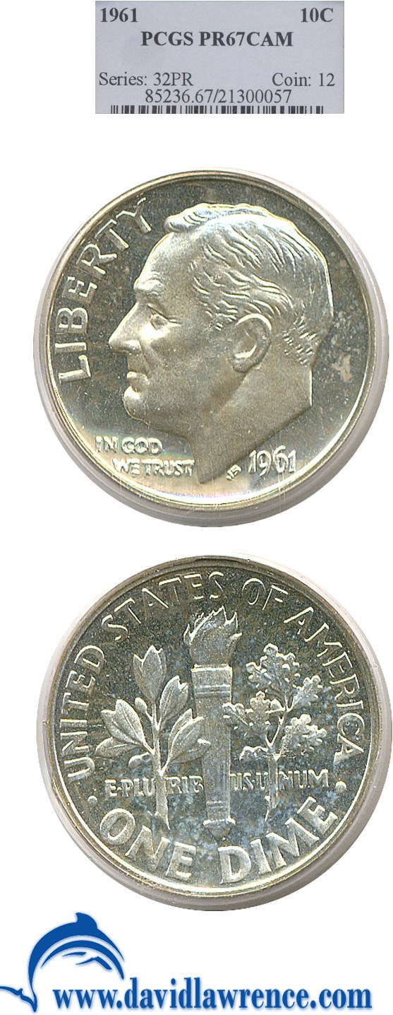 1961 10c PR CAM AU50 CAM CAC thumbnail 21