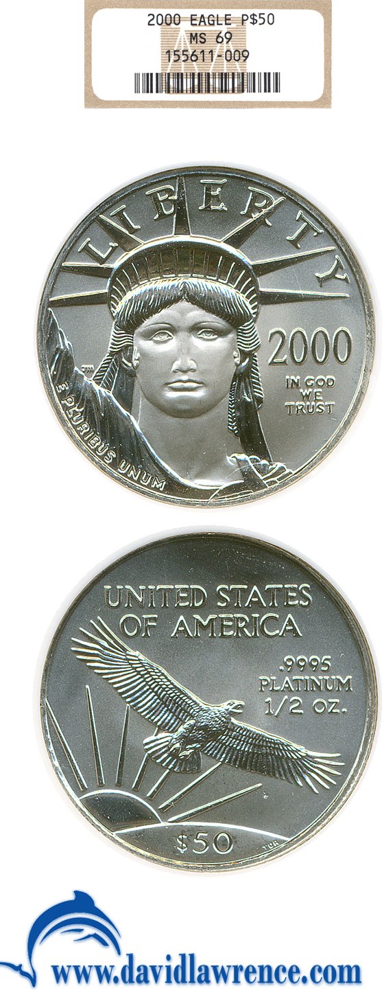 2000 P$50  Platinum Eagle MS thumbnail 13