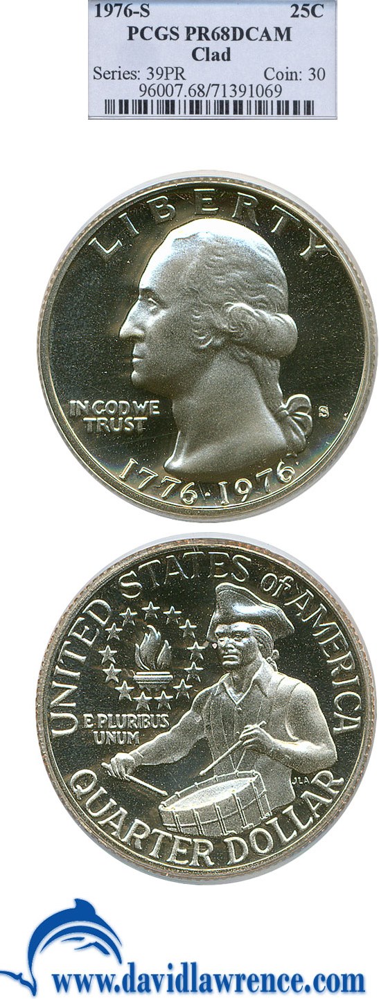 1976-S 25c Clad PR DCAM PR61 DCAM thumbnail 15