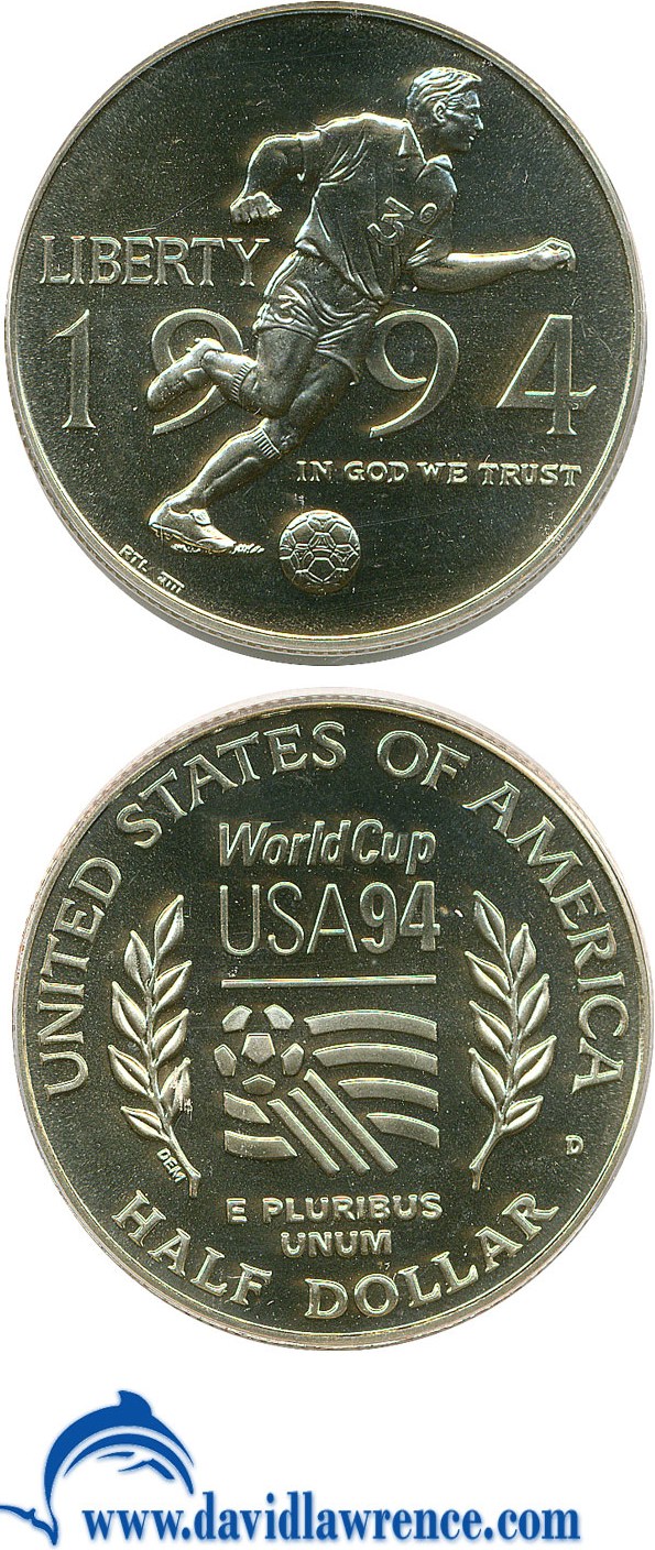 1994-D 50c World Cup Tournament MS64 thumbnail 4