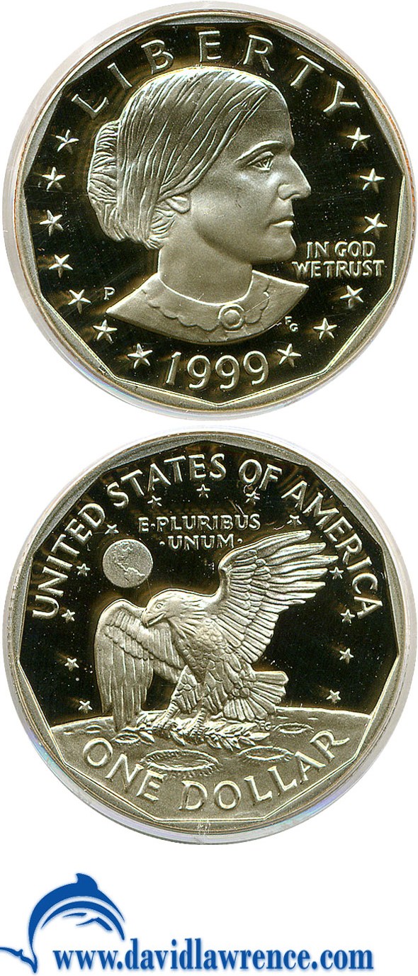 1999-P SBA $1 PR DCAM PR61 DCAM thumbnail 8