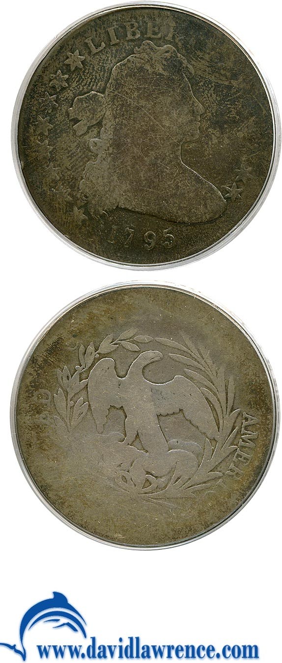 1795 $1  Draped Bust, Centered Bust P1 thumbnail 8