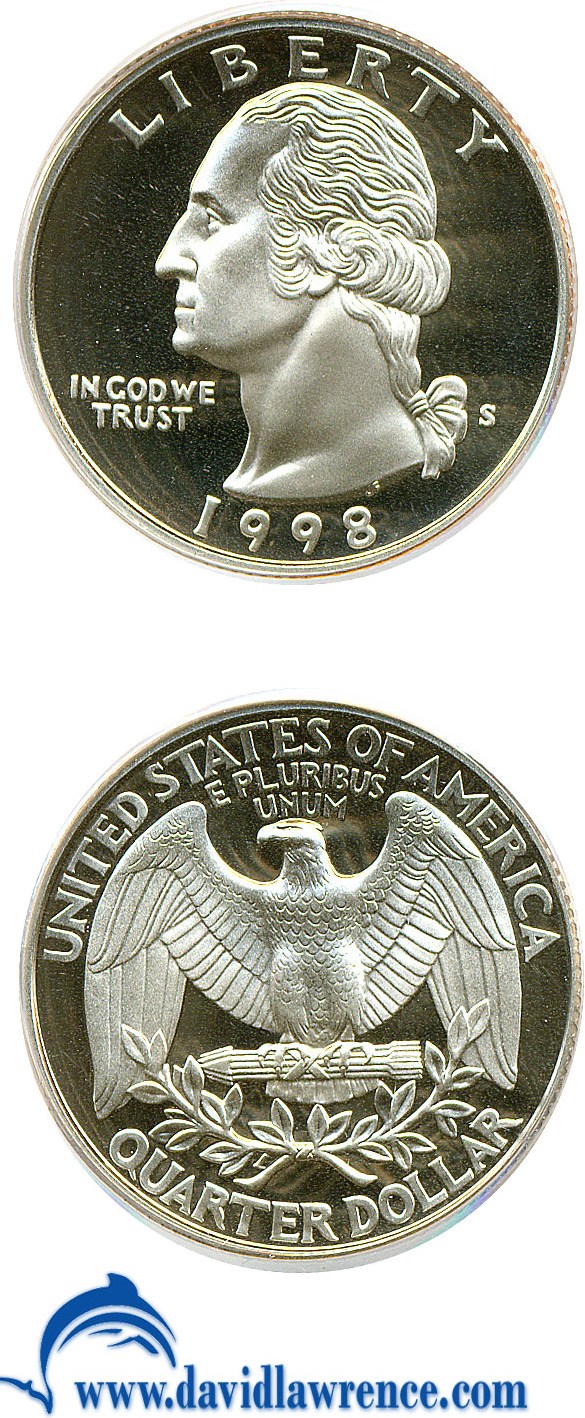 1998-S 25c Clad PR DCAM PR64 DCAM thumbnail 20