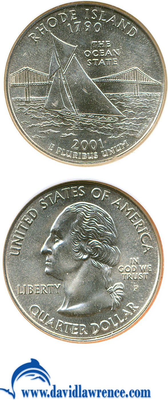 2001-P 25c Rhode Island MS67 thumbnail 17