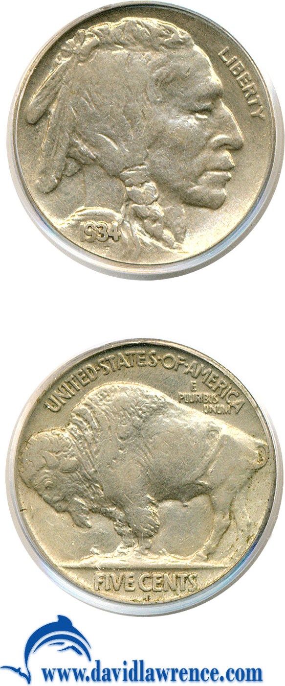 1934 5c VG10 CAC thumbnail 11