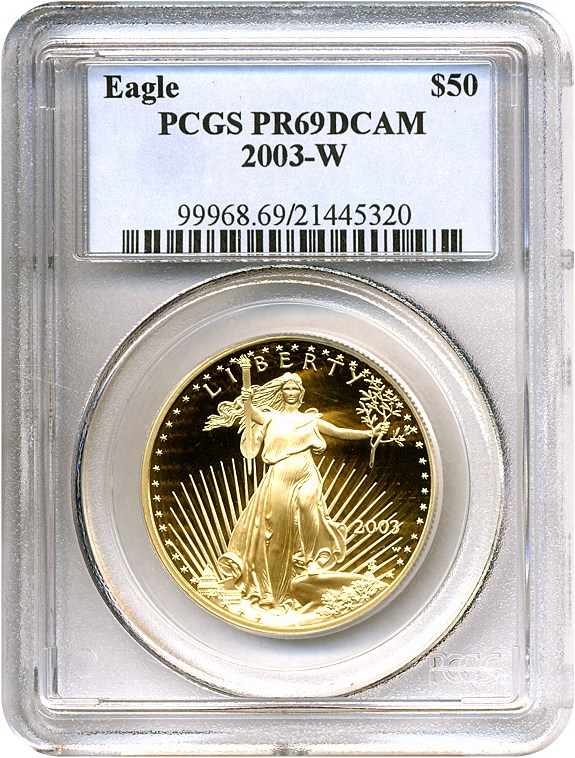 2003-W G$50  Gold Eagle PR DCAM PR65 DCAM thumbnail 21