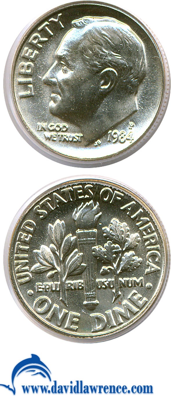 1984-P 10c XF40 thumbnail 10
