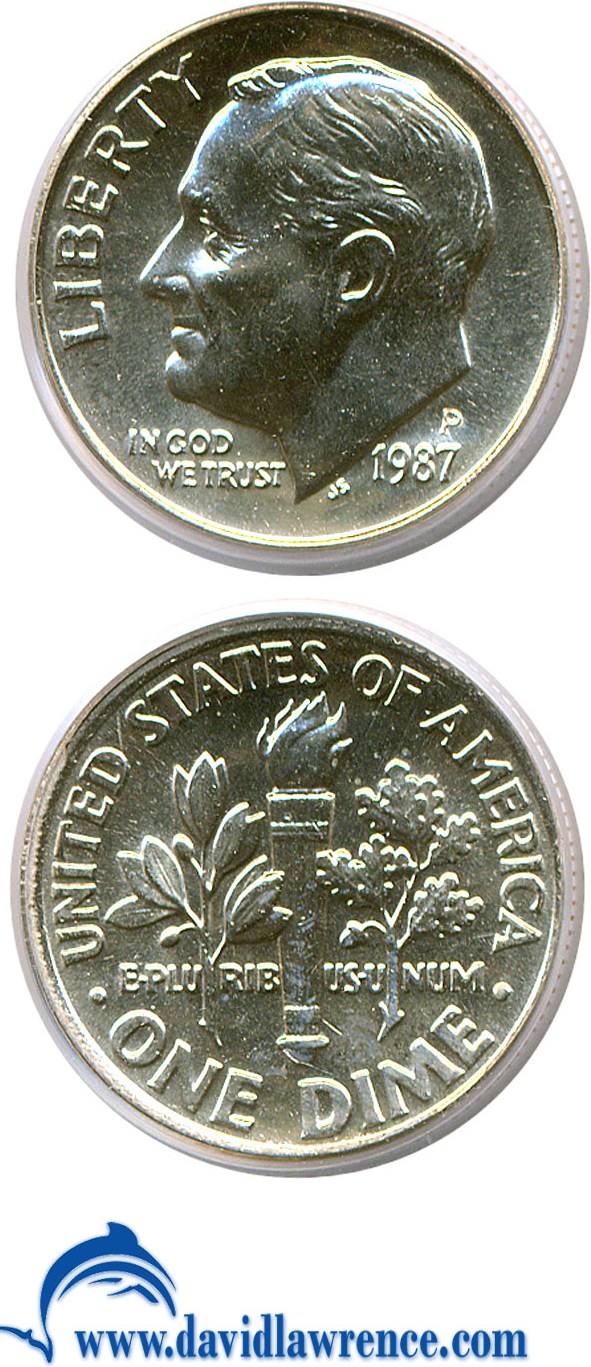 1987-P 10c XF40 thumbnail 18