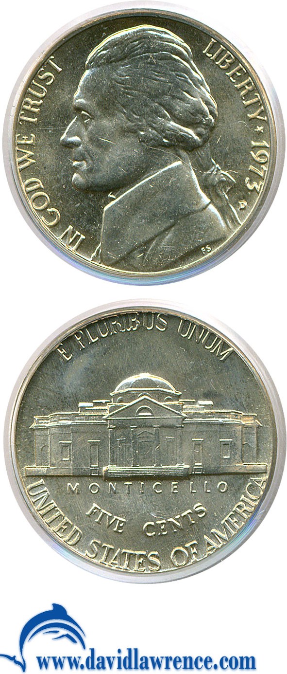 1973-D 5c MS FS MS66 FS thumbnail 20