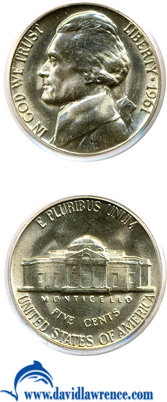 1961 5c MS FS MS65 FS thumbnail 20