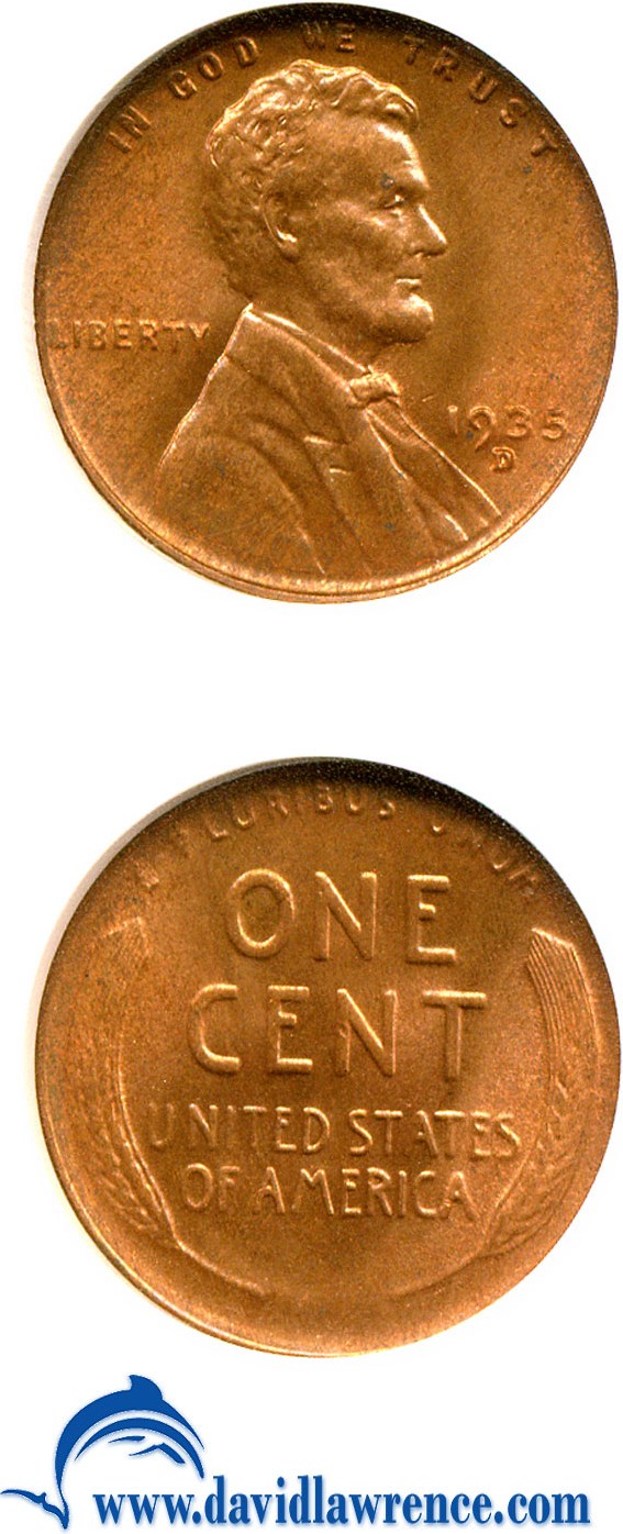 1935-D 1c MS RB MS63 RB thumbnail 12