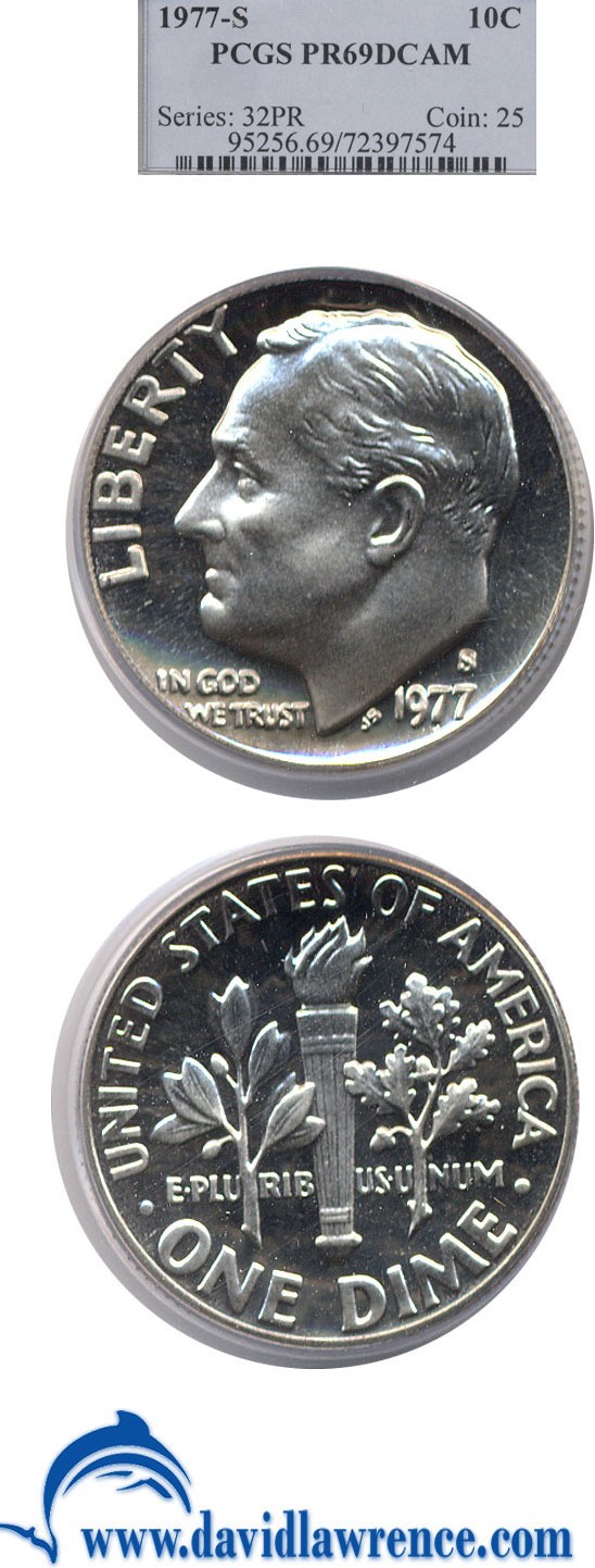 1977-S 10c PR DCAM thumbnail 20