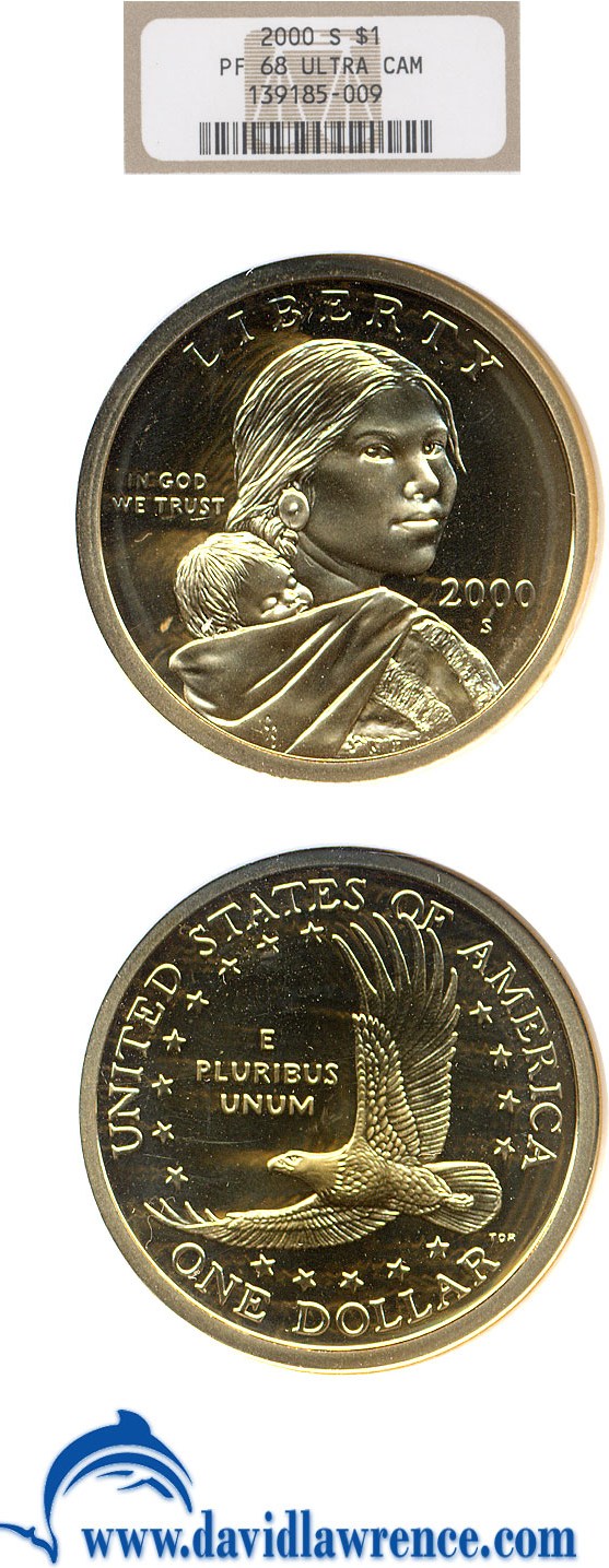 2000-S $1  Sacagawea PR DCAM PR60 DCAM thumbnail 17
