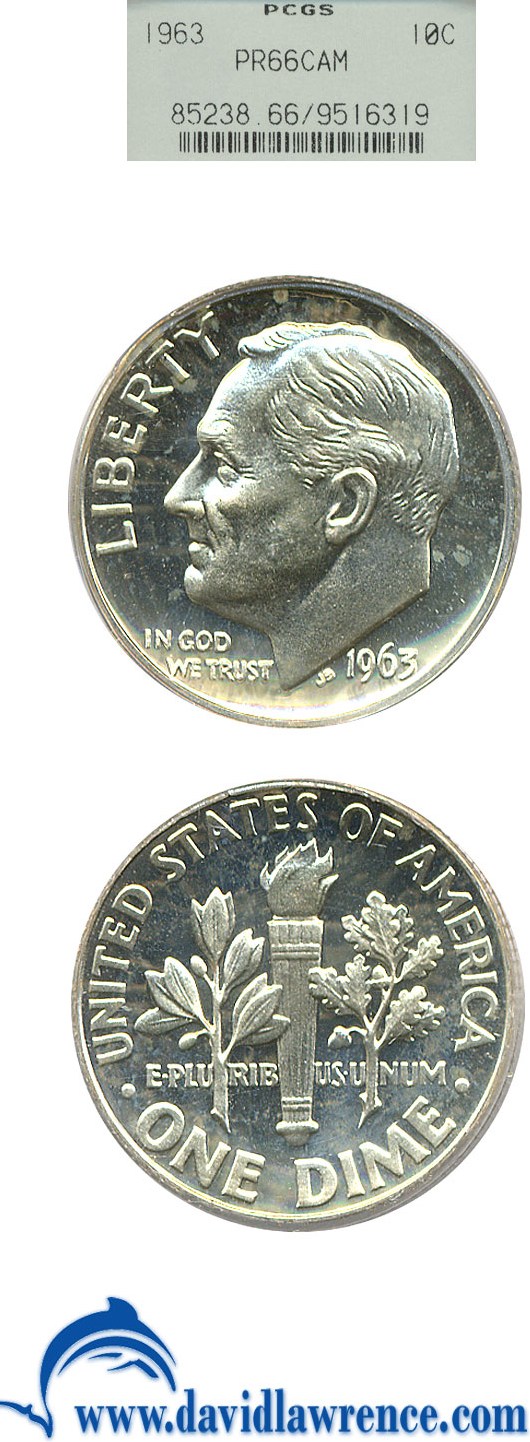 1963 10c PR CAM AU53 CAM CAC thumbnail 22