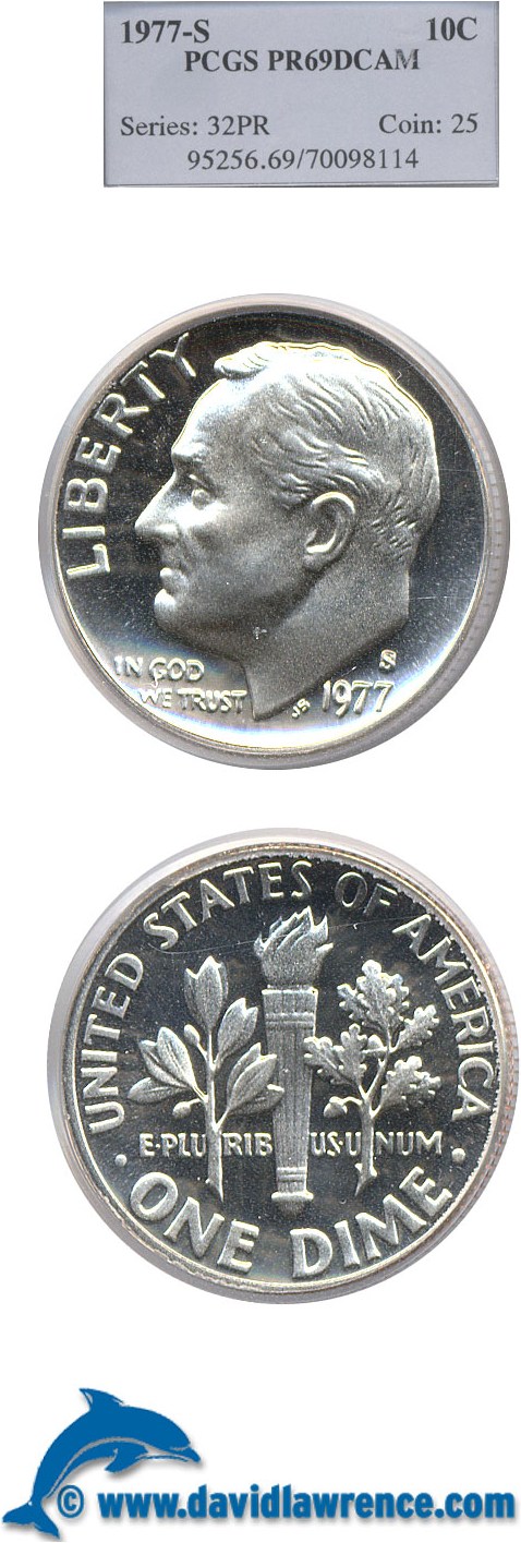 1977-S 10c PR DCAM thumbnail 17