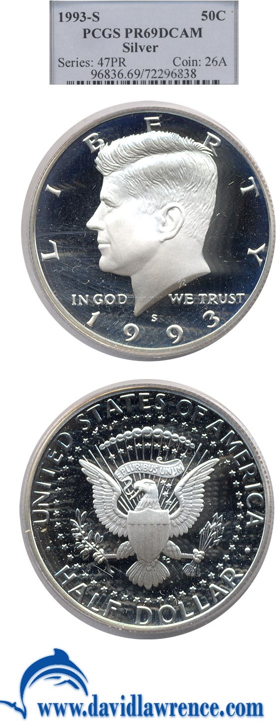 1993-S 50c Silver PR thumbnail 21