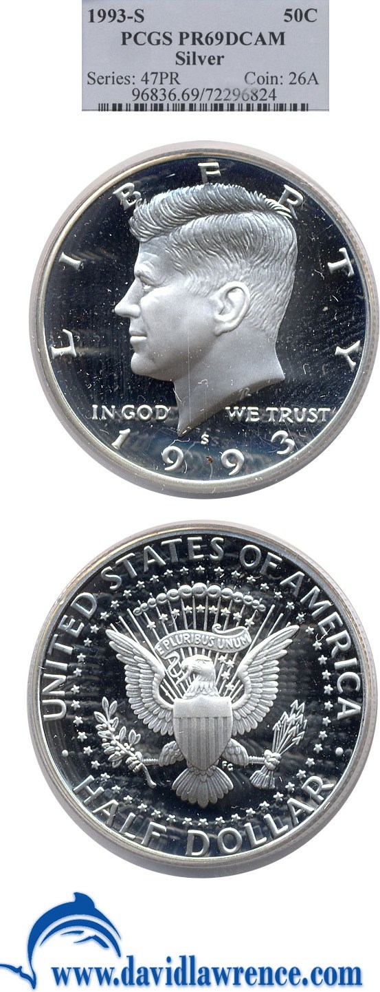 1993-S 50c Silver PR thumbnail 20