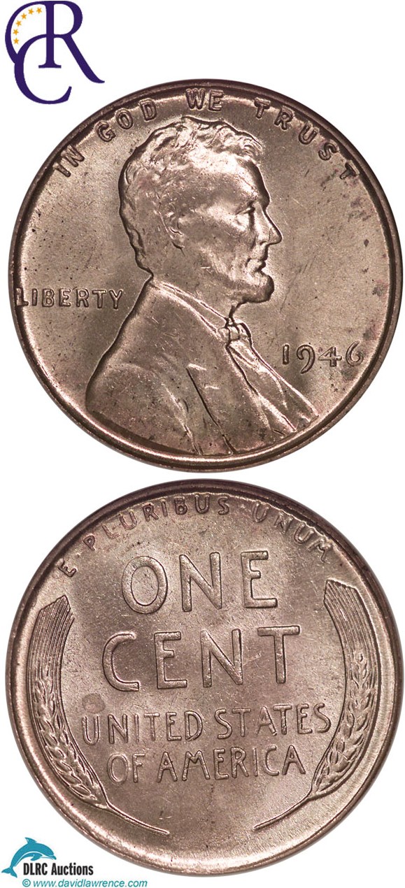 1946 1c NGC MS64 RD ex: Richmond Collection