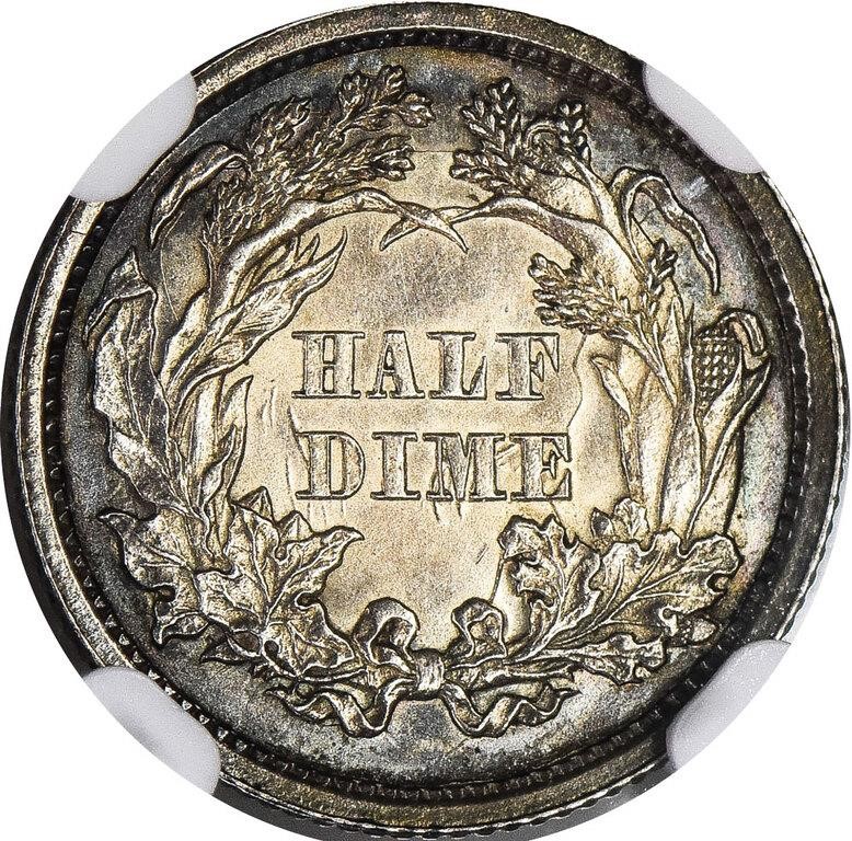1862 H10c PR62 CAC thumbnail 2